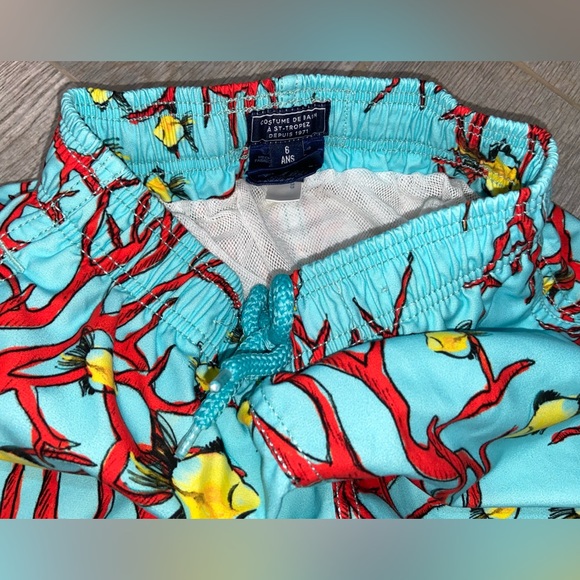 Vilebrequin Swim Trunks - 'Coral & Fish’ - Picture 3 of 4